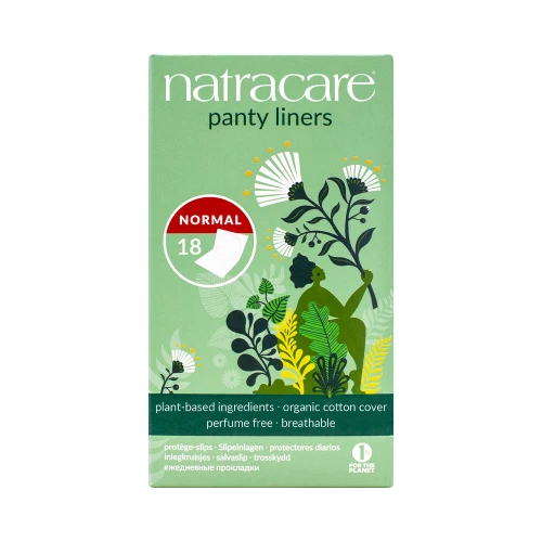 Natracare Panty Liners Normal Wrapped 10 x 18