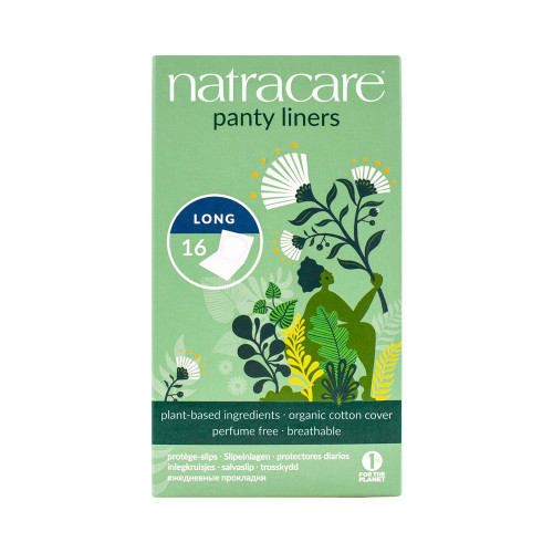 Natracare Panty Liners Long 10 x 16