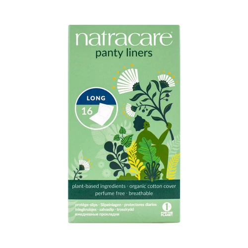 Natracare Panty Liners Long 10 x 16