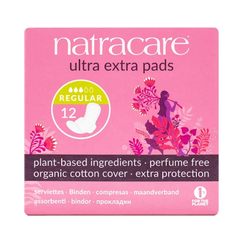 Natracare Ultra Extra Pad Normal 12 x 12