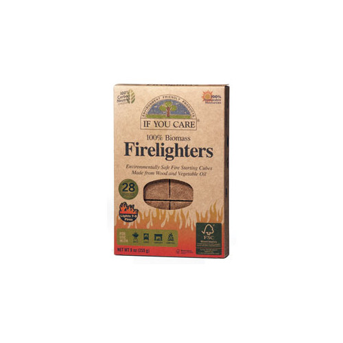 If You Care Firelighters 100% Biomass FSC Certified 