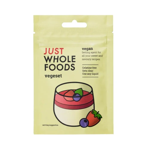 Just Wholefoods VegeSet (Vegan alternative to gelatine) 10 x 25g
