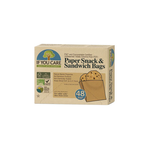 If You Care FSC Chlorine Free Snack and Sandwich Bag