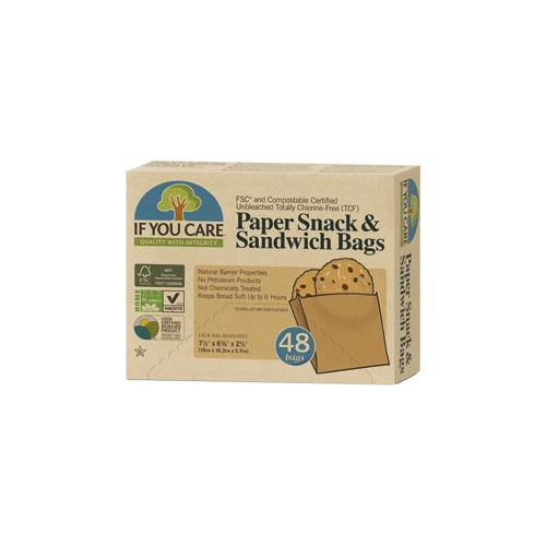 If You Care FSC Chlorine Free Snack and Sandwich Bag