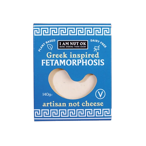 I AM NUT OK Fetamorphosis Vegan Feta alternative 6 * 140g
