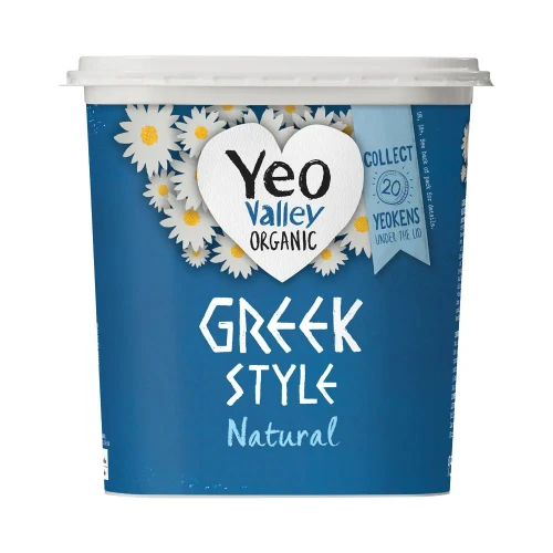 Yeo Valley Organic Greek Style Natural Yogurt 4 x 950g