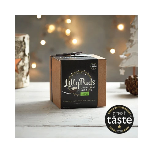 LillyPuds Vegan & Gluten Free Christmas Pudding 6 * 2x120g