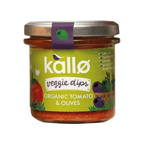 Kallo Tomato and Olives Dip 6 x 140g