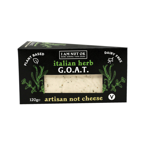I AM NUT OK G.O.A.T. Vegan Herby Goat Cheese 6 * 120g