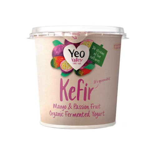 Yeo Valley Organic Kefir Mango & Passionfruit 350g