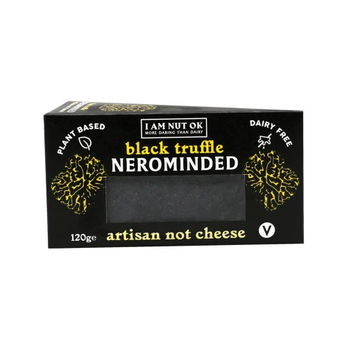I AM NUT OK NeroMinded - Vegan Black Truffle Cheese 6 * 120g