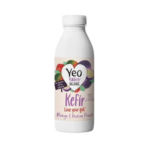 Yeo Valley Organic Kefir Drink - Mango & Passionfruit 6 * 500ml