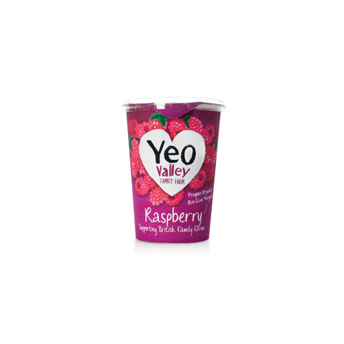 Yeo Valley Organic Yogurt Raspberry 450g