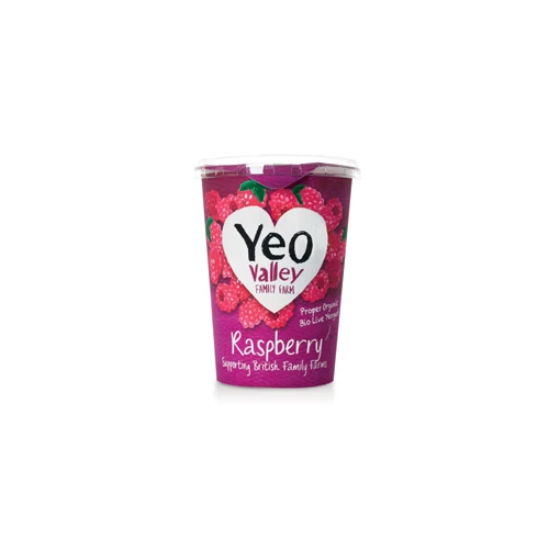 Yeo Valley Organic Yogurt Raspberry 450g