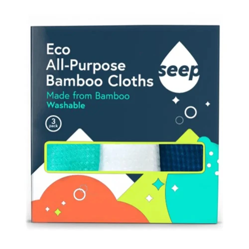 Seep Bamboo Cloth Three Pack 40 * 3pcs