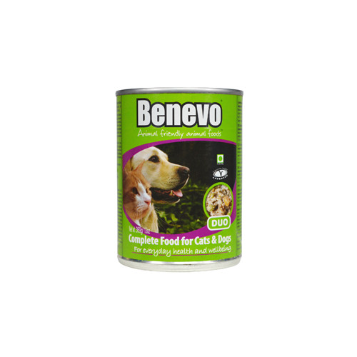 Benevo Benevo Duo Moist Vegan Cat And Dog Food Tins 369g