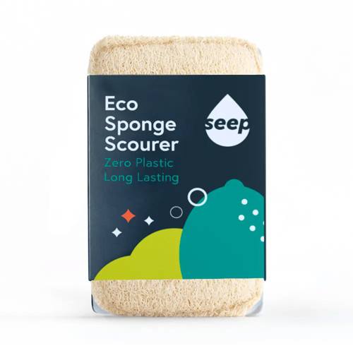 Seep Sponge and Loofah Scourer Single 10 * 1pcs
