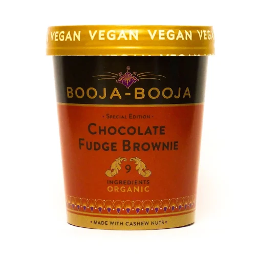 Booja Booja Chocolate Fudge Brownie Ice Cream 6 * 465ml