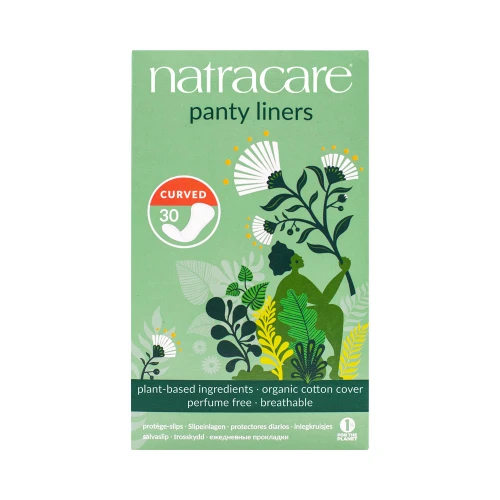 Natracare Curved Panty Liners 16 x 30