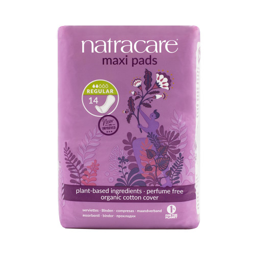 Natracare Regular Natural Pads 12 x 14