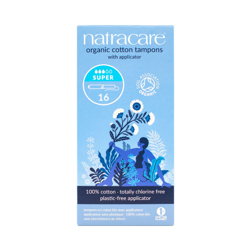 Natracare Super Applicator Tampons 12 x 16