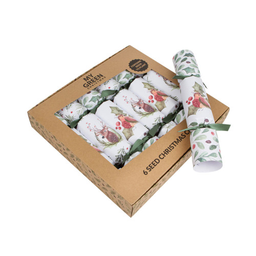 My Green Christmas Seed Christmas Crackers 10 * 6 pcs