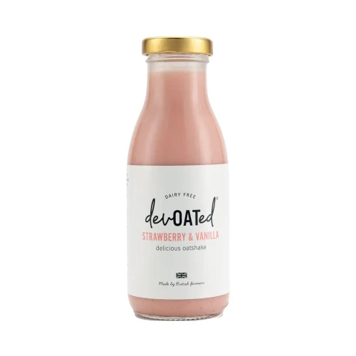 devOATed Strawberry & Vanilla Oatshake 285ml 