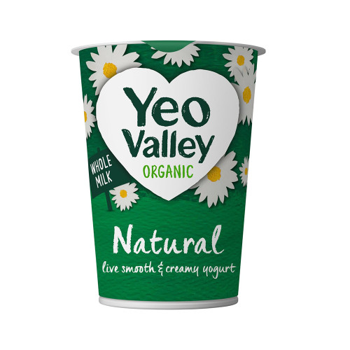 Yeo Valley Organic Natural Whole Milk Yogurt 450g