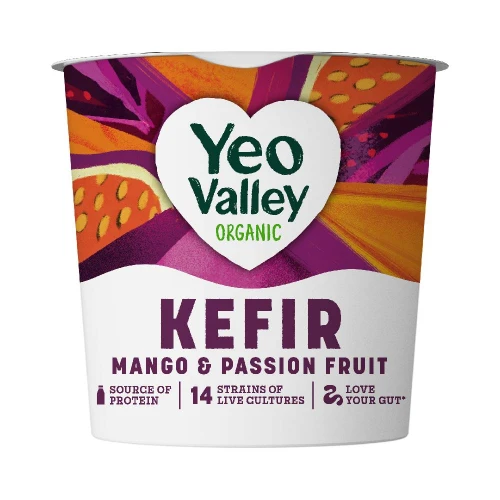 Yeo Valley Organic Kefir Mango & Passionfruit 350g