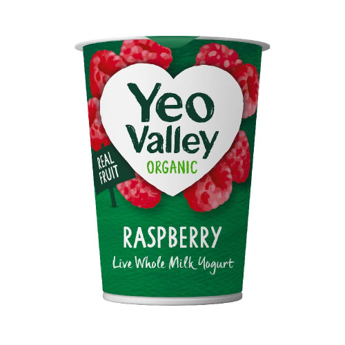 Yeo Valley Organic Yogurt Raspberry 450g