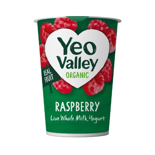 Yeo Valley Organic Yogurt Raspberry 450g