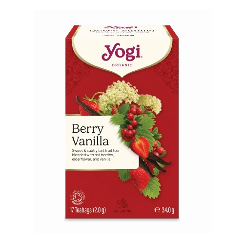 Yogi Tea Berry Vanilla 17bags