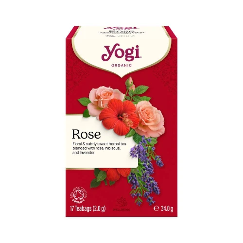 Yogi Tea Rose 17bags Org
