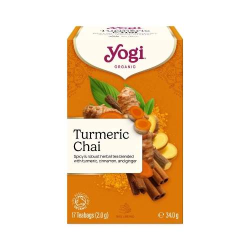 Yogi Tea Turmeric Chai 17bags Org