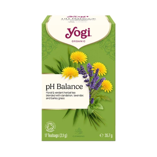 Yogi Tea pH Balance Alkaline Herbs 17bags Org