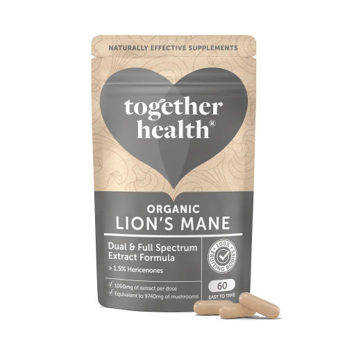 Together Health Lion's Mane Mushroom Food Supplement 5 * 60pcs