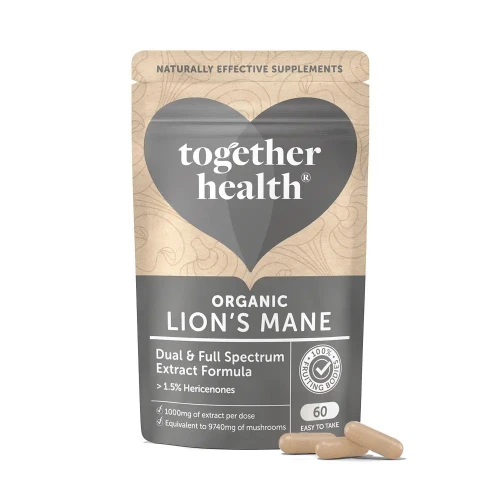 Together Health Lion's Mane Mushroom Food Supplement 5 * 60pcs