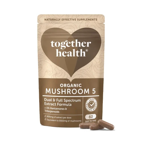 Together Health Mushroom 5 Complex Food Supplement 5 * 60pcs