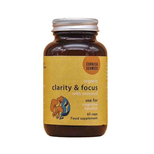 The Cornish Seaweed Company Clarity and Focus Food Supplement 6 * 60pcs