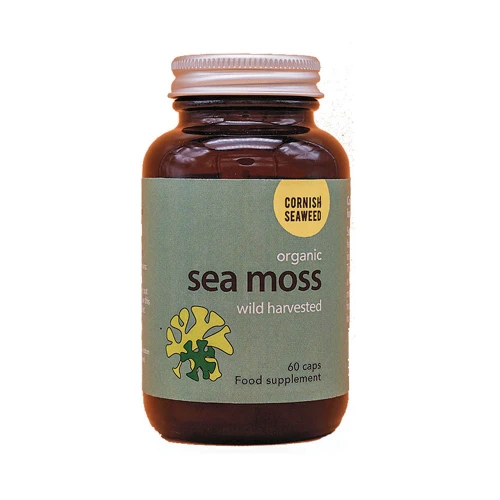 The Cornish Seaweed Company Sea Moss Food Supplement 6 * 60pcs