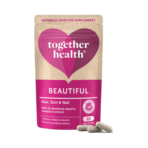 Together Health Beautiful Hair Skin & Nail Food Supplement 5 * 60pcs