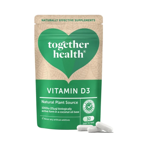 Together Health Vegan Vitamin D3 Food Supplement 6 * 30pcs