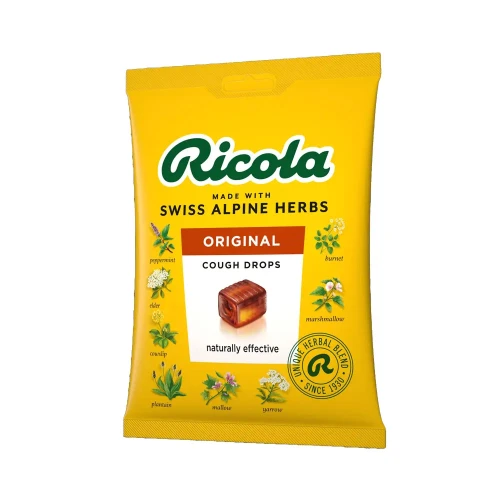 Ricola Original Swiss Herb Cough Drops Bag 12 * 75g