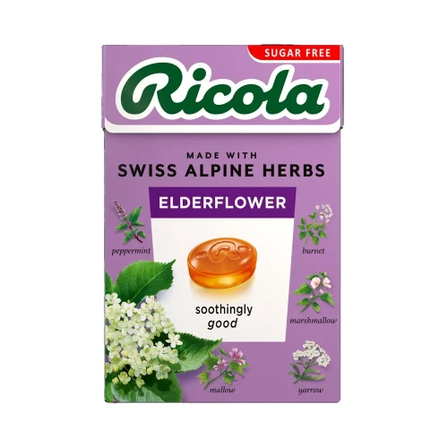 Ricola Elderflower Box Sugar Free 20 * 45g