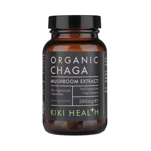 KIKI Health Mushroom Extract - Chaga - 60 Vegicaps 1 x 60cap