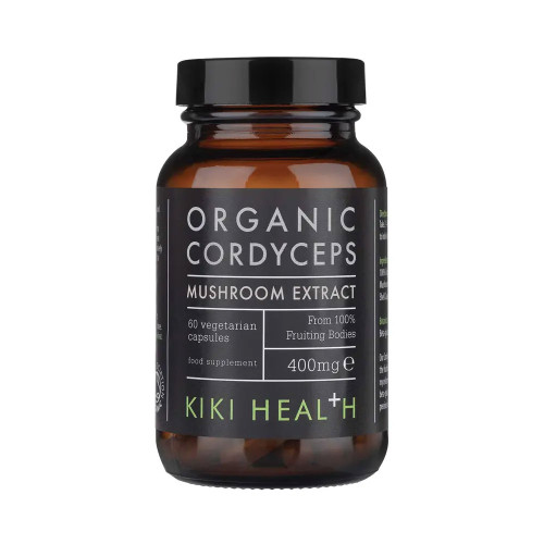 KIKI Health Mushroom Extract - Cordyceps - 60 Vegicaps 1 x 60cap