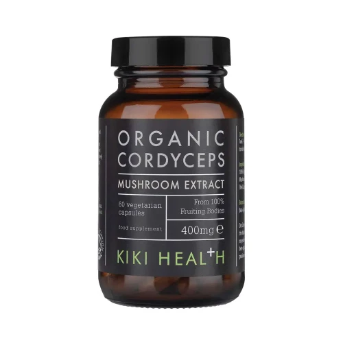 KIKI Health Mushroom Extract - Cordyceps - 60 Vegicaps 1 x 60cap