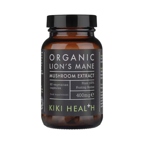 KIKI Health Mushroom Extract - Lion's Mane - 60 Vegicaps 1 x 60cap