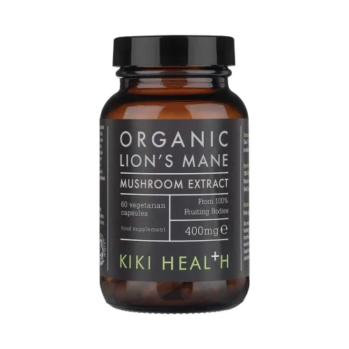 KIKI Health Mushroom Extract - Lion's Mane - 60 Vegicaps 1 x 60cap