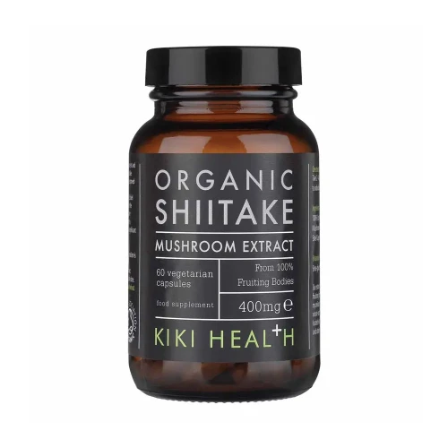 KIKI Health Mushroom Extract - Shiitake - 60 Vegicaps 1 x 60cap
